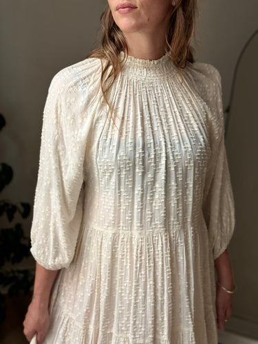 Apiece Apart NWT Cream Dubrovnik Mini Dress, 4