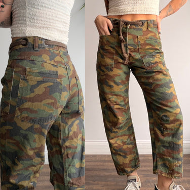 We The Free Camo Moxie Printed Barrel Jeans, 25