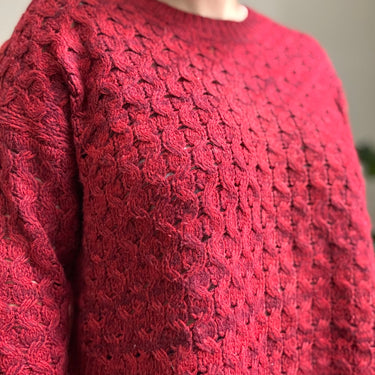 Kerisma Red Knit Sweater, M/L