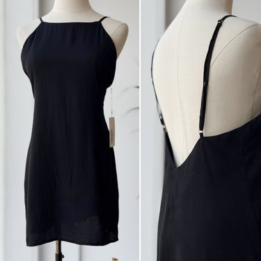 Reformation NWT Freya Mini Dress in Black, 6