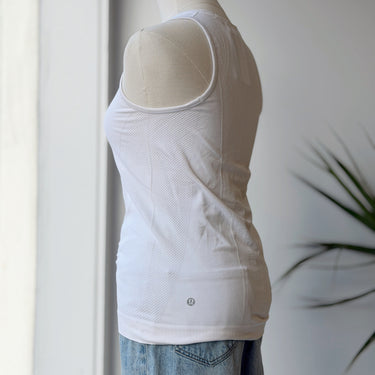 Lululemon Ivory Running Tank Top, S/M