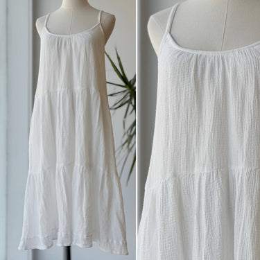 Mikoh Tokelau Ivory Gauzy Dress, 1/Small