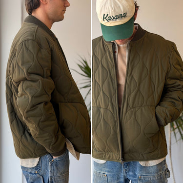 Todd Snyder NWT $298 Quilted Bomber Jacket Mens, XXLarge