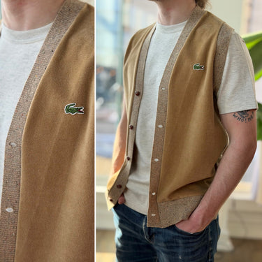 Lacoste Vintage Vest, Men's Medium