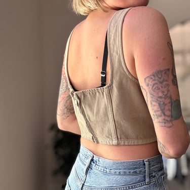 Mara Hoffman Crop Top, Large