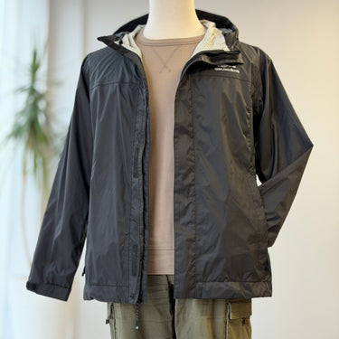 Grundens Black Lightweight Rain Jacket, Men's Large