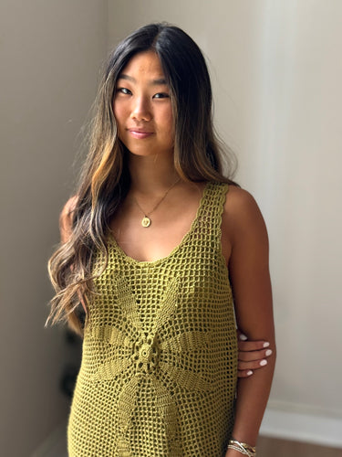 Cleobella Noelani Crochet Dress, medium