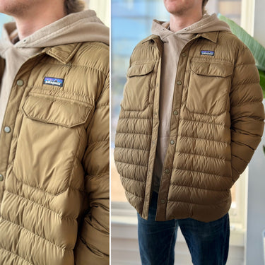 Patagonia Silent Down Shirt Jacket, Men's Large