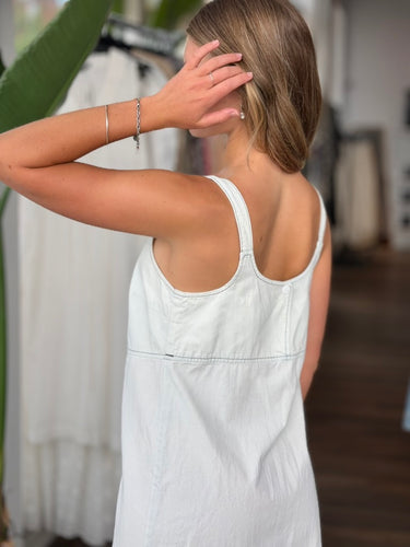 Carleen Denim Dress, Small