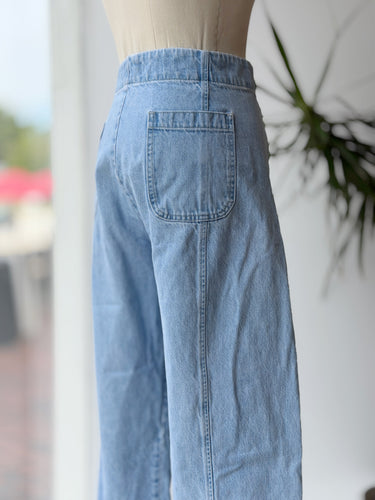 Shaina Mote Lune Denim Pants in Superwash, 10