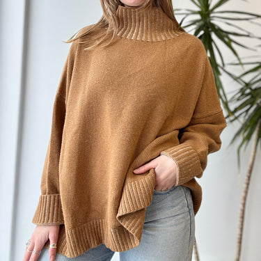 Brochu Walker The Ana Turtleneck Sweater, Large