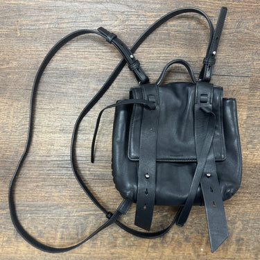 Allsaints 100% Lamb Leather Fin Mini Backpack