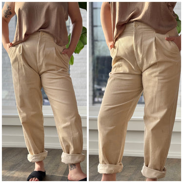 Alex Mill NWT Ecru Corduroy Trouser Pants, 10