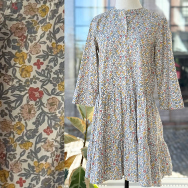 Apiece Apart Tiered Floral Dress, XSmall