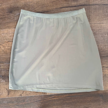 Anine Bing Mini Green Skirt, O/S