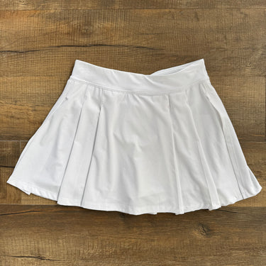 Beyond Yoga White Tennis Skirt , Medium