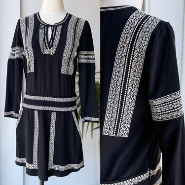 Veronica Beard Black Embroidered Dress, 2