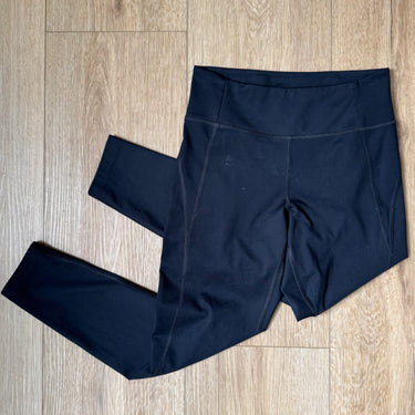 Girlfriend Collective Black Leggings, Small