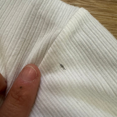 Abercrombie & Fitch Thin White Mock Neck Top AS IS , Medium