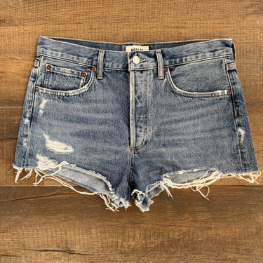 Agolde Med Wash Parker Shorts, 28