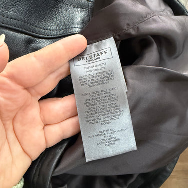 Belstaff Denesmere Jacket In Lambskin, Men's Large