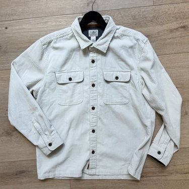 LL Bean Corduroy Shacket, Large