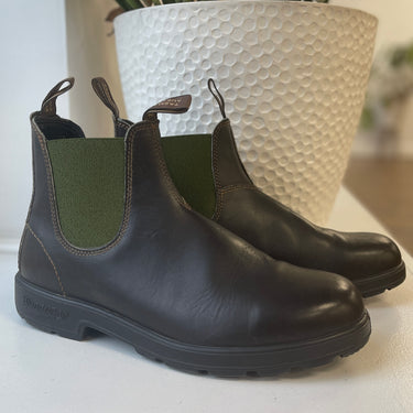 Blundstone Men's Green Chelsea Boots, US 12