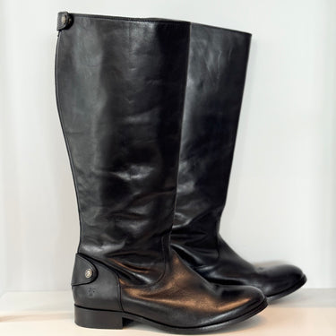 Frye Melissa Button Back Zip Boots AS IS, 10