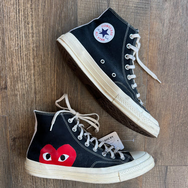 Comme Des Garcons X Converse High Tops, Men's 11