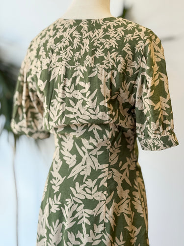 ba&sh Tais Botanical Print Mini Dress, 2/Medium
