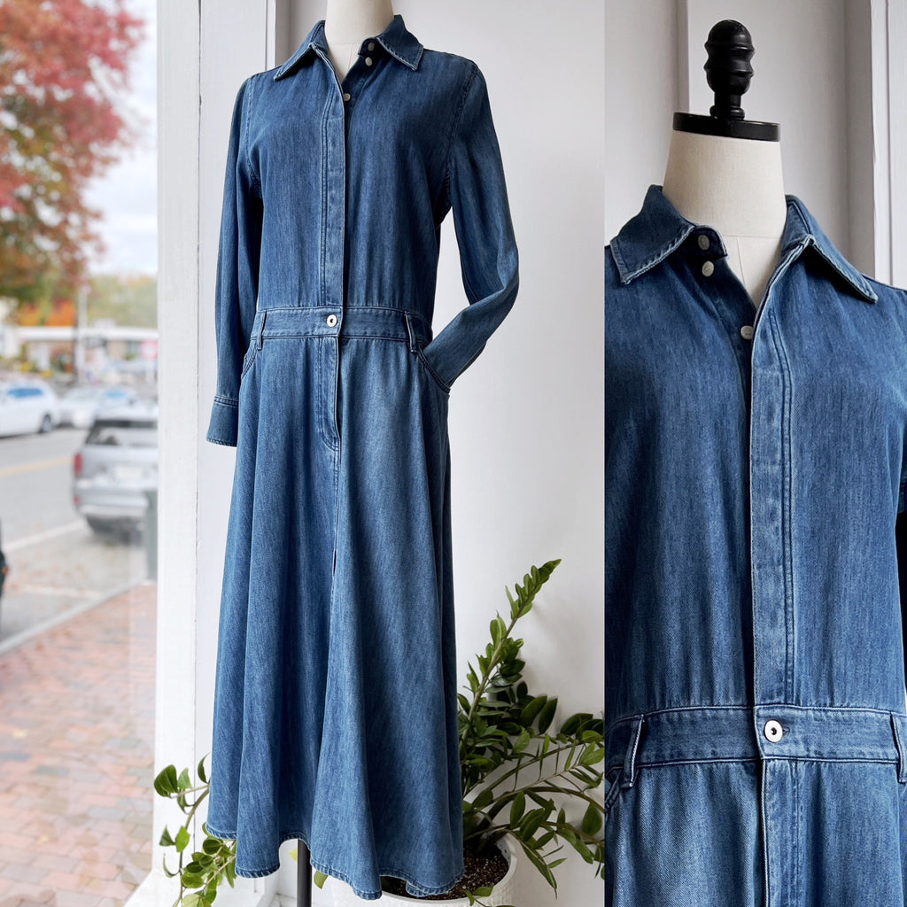COS Denim Dress 8 Haberdashery Resale Clothing Co