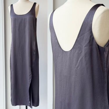 Diane Von Furstenberg NWT Metallic Scoop Dress, Small