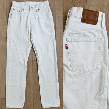 Levi's Ivory Western Cut Jeans, 25