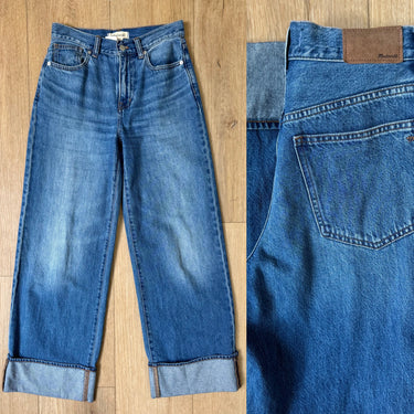 Madewell Super Wide Leg Jeans, 25