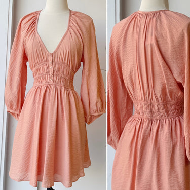 ba&sh NWT Robe Lova Dress in Rose, 1 / Small