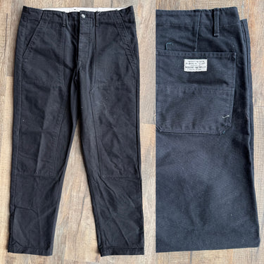 Imogene + Willie Black Patch Utility Pants, Men's 38