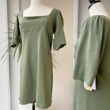Nation LTD NWT Green Jersey Mini Dress, Medium