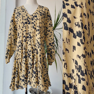 Anine Bing Cheetah Midi Dress, O/S