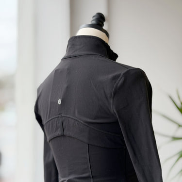 Lululemon Black Crop Yoga Jacket, 4