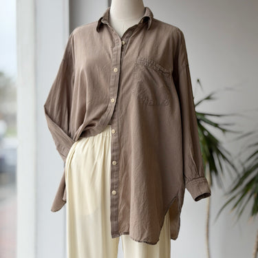 Rudy Jude Gauze Morning Shirt in Dust, Small