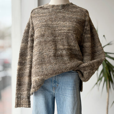 Inhabit Wool Blend Chunky Knit Sweater, P/XSmall