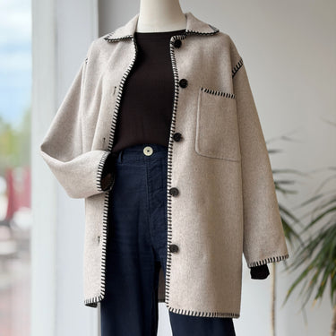 Rails  Odyssey Jacket in Oatmeal Retail, Small