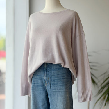 Nili Lotan Cashmere Lilac Sweater, Medium