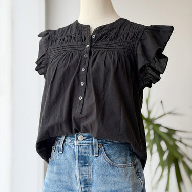 Xirena Black Bri Blouse, XSmall