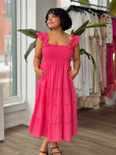 Hill House Pink Stripe Nap Dress, XXLarge