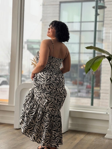 La Ligne NWT Black & White Sofia Dress, XLarge