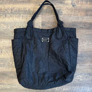 Marc by Marc Jacobs Black Nylon Quilted Tote