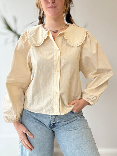 Rudy Jude Ivory Pony Blouse, Large