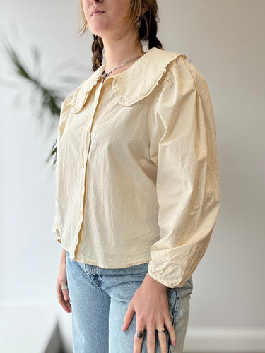 Rudy Jude Ivory Pony Blouse, Large