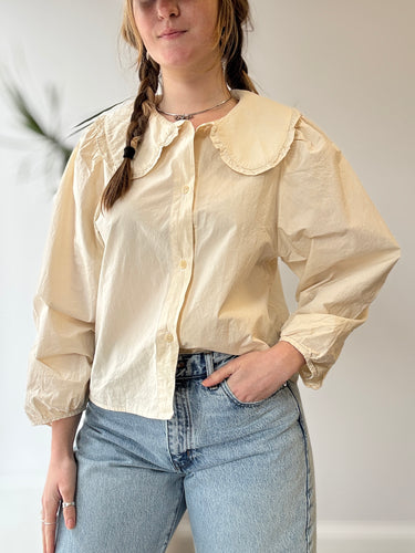 Rudy Jude Ivory Pony Blouse, Large
